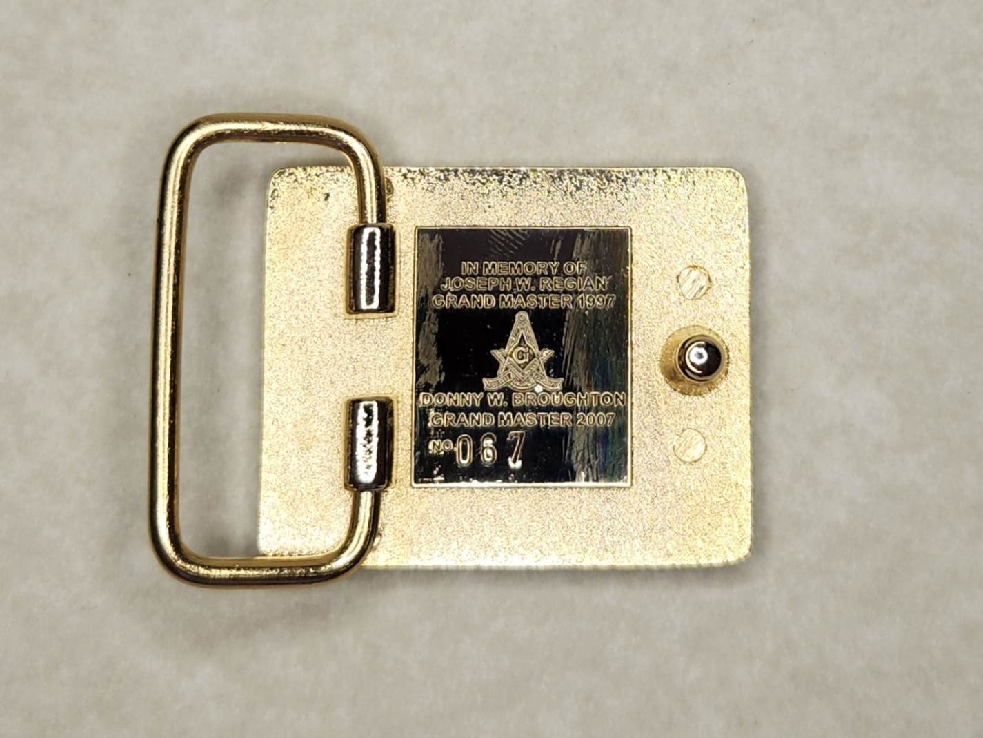 [Buckle Pic Missing] (Click here)